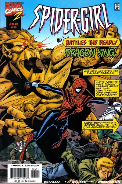 Spider-Girl #4 [Direct]-Fine (5.5 – 7)