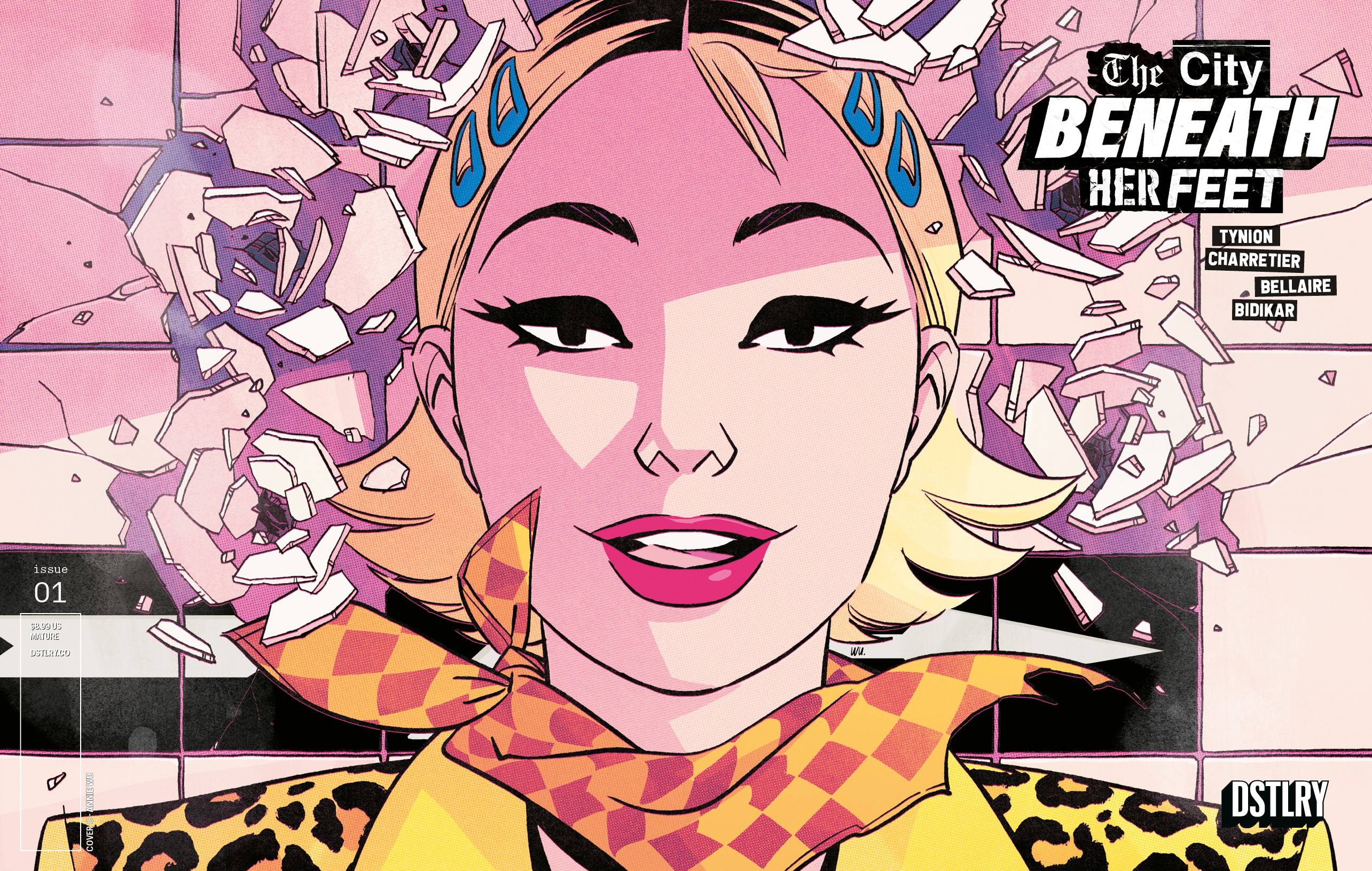 City Beneath Her Feet #1 Cover C 1 for 10 Incentive Wu (Mature)