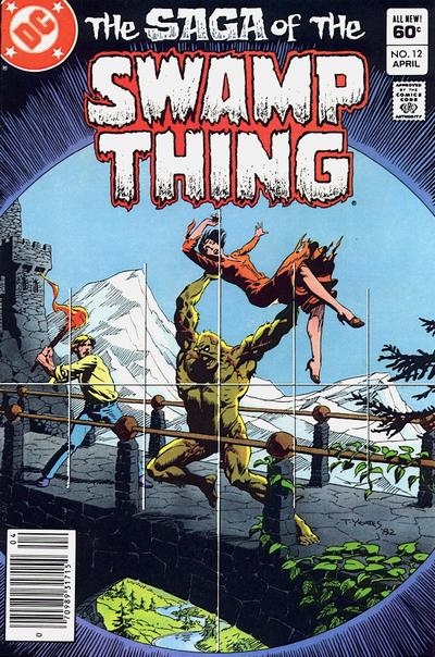 The Saga of Swamp Thing #12 [Newsstand]-Good (1.8 – 3)