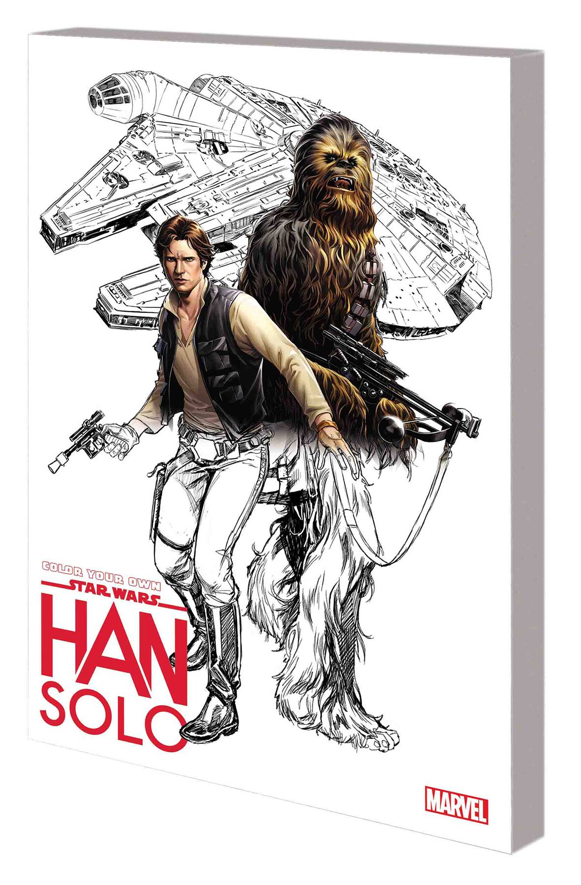 Color Your Own Star Wars Han Solo