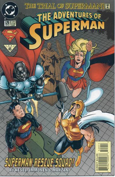 Adventures of Superman #529 [Direct Sales]-Very Fine (7.5 – 9)