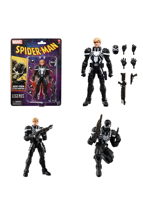 *Pre-Order* Marvel Legends Retro Agent Venom (Flash Thompson) Comics Action Figure