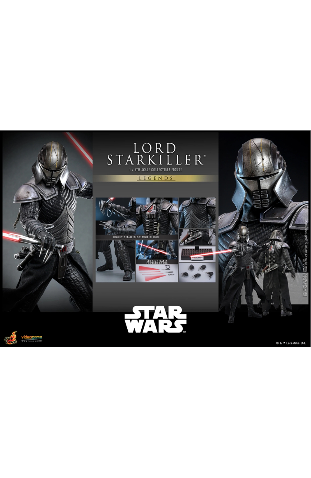 Hot Toys - Star Wars - Lord Starkiller Sixth Scale Figure