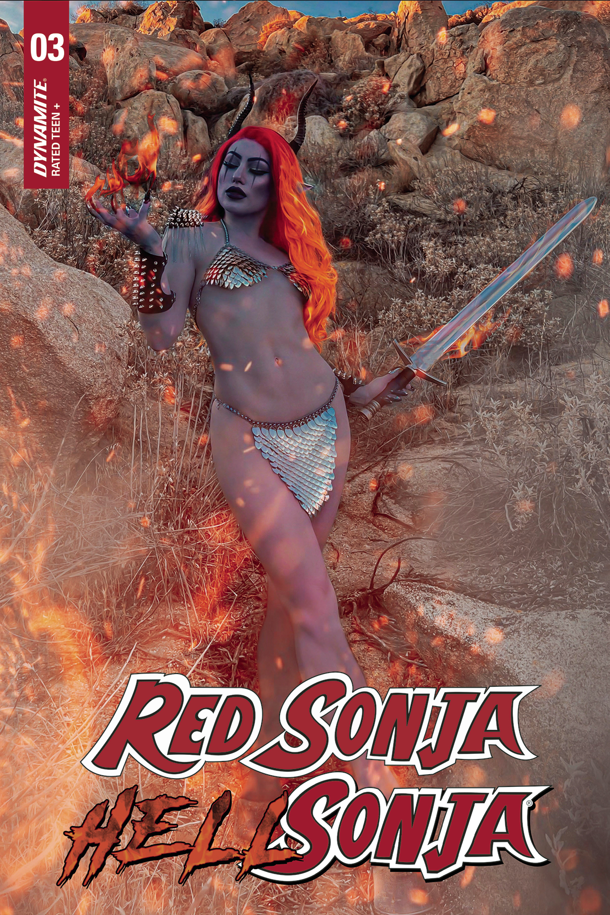 Red Sonja Hell Sonja #3 Cover E Cosplay