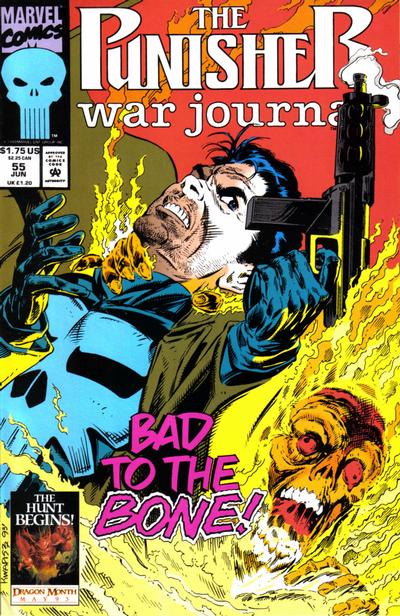The Punisher War Journal #55 - Vf- 7.5