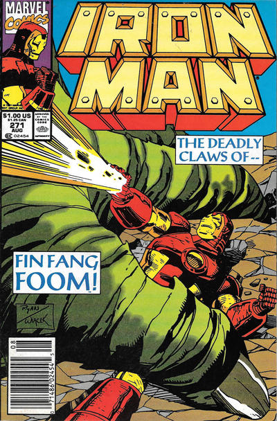 Iron Man #271 [Newsstand]