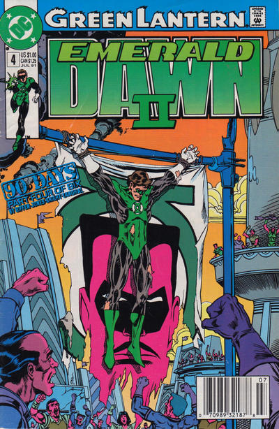 Green Lantern: Emerald Dawn II #4 [Newsstand]-Fine (5.5 – 7)