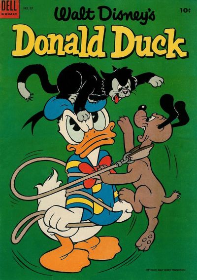 Walt Disney's Donald Duck #37-Very Good (3.5 – 5)