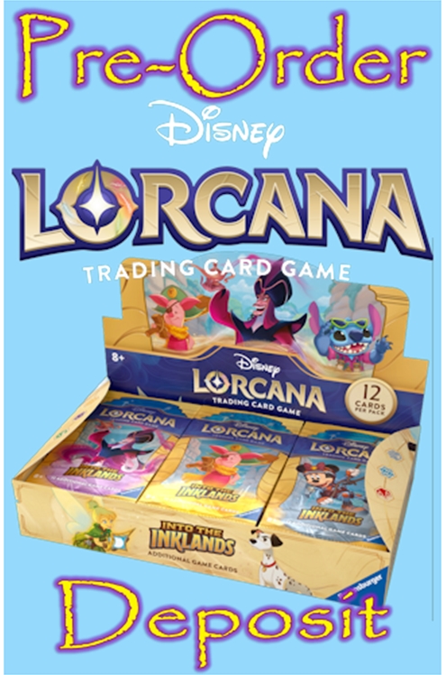 Disney Lorcana Into The Inklands Booster Box Pre-Order Deposit