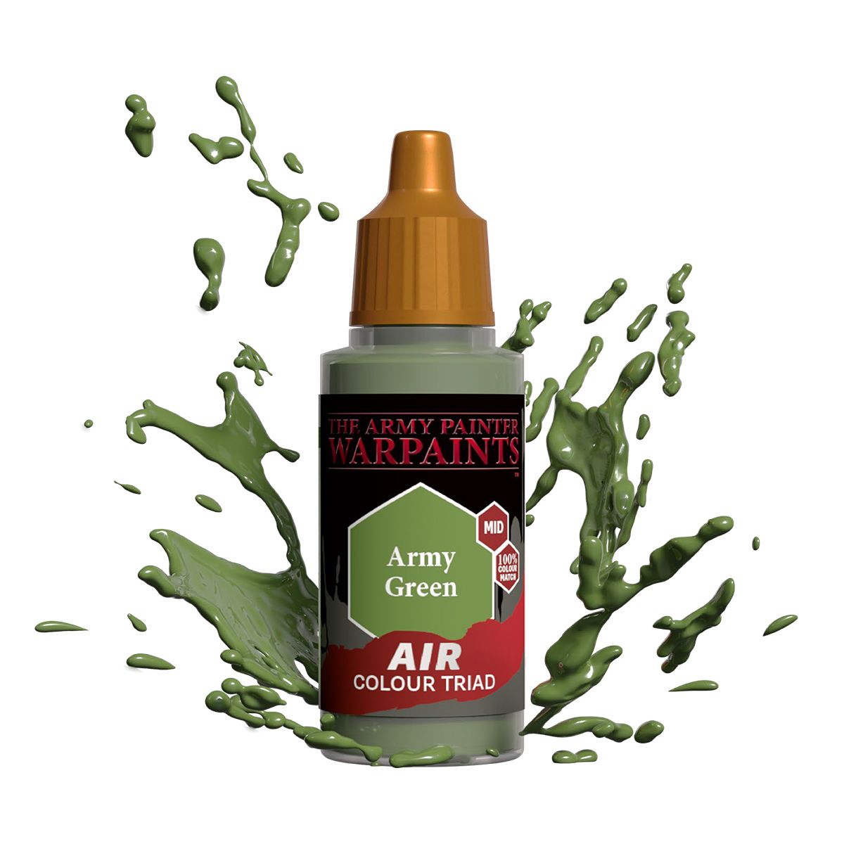 Warpaints: Acrylics: Air Army Green (18Ml)