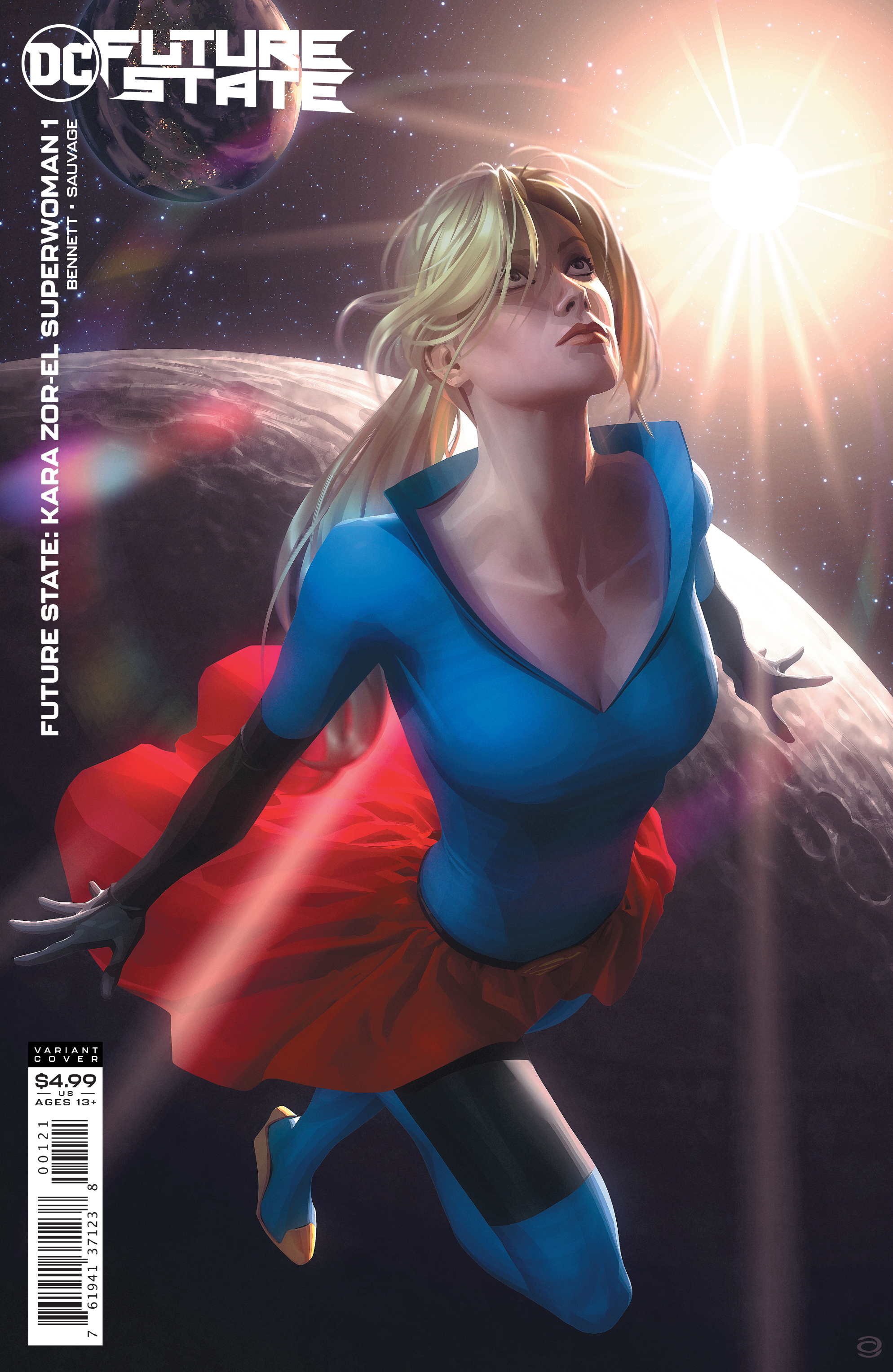 Future State Kara Zor-El Superwoman #1 Cover B Alex Garner Card Stock Variant (Of 2)