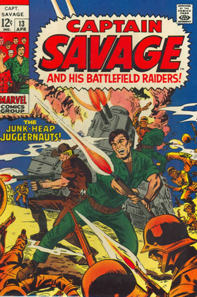 Capt. Savage And His Leatherneck Raiders #13-Fine (5.5 – 7)