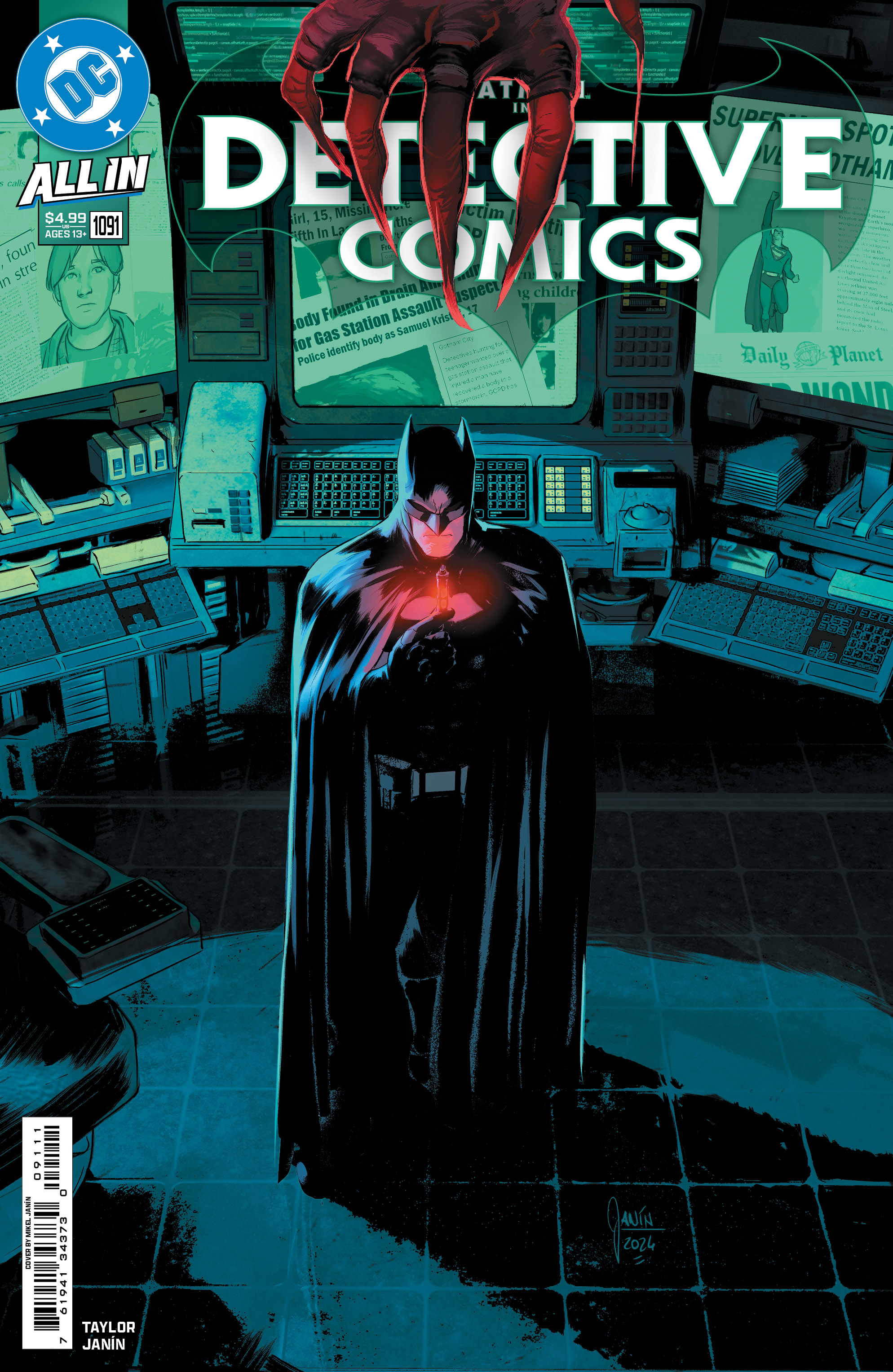 Detective Comics #1091 Cover A Mikel Janin