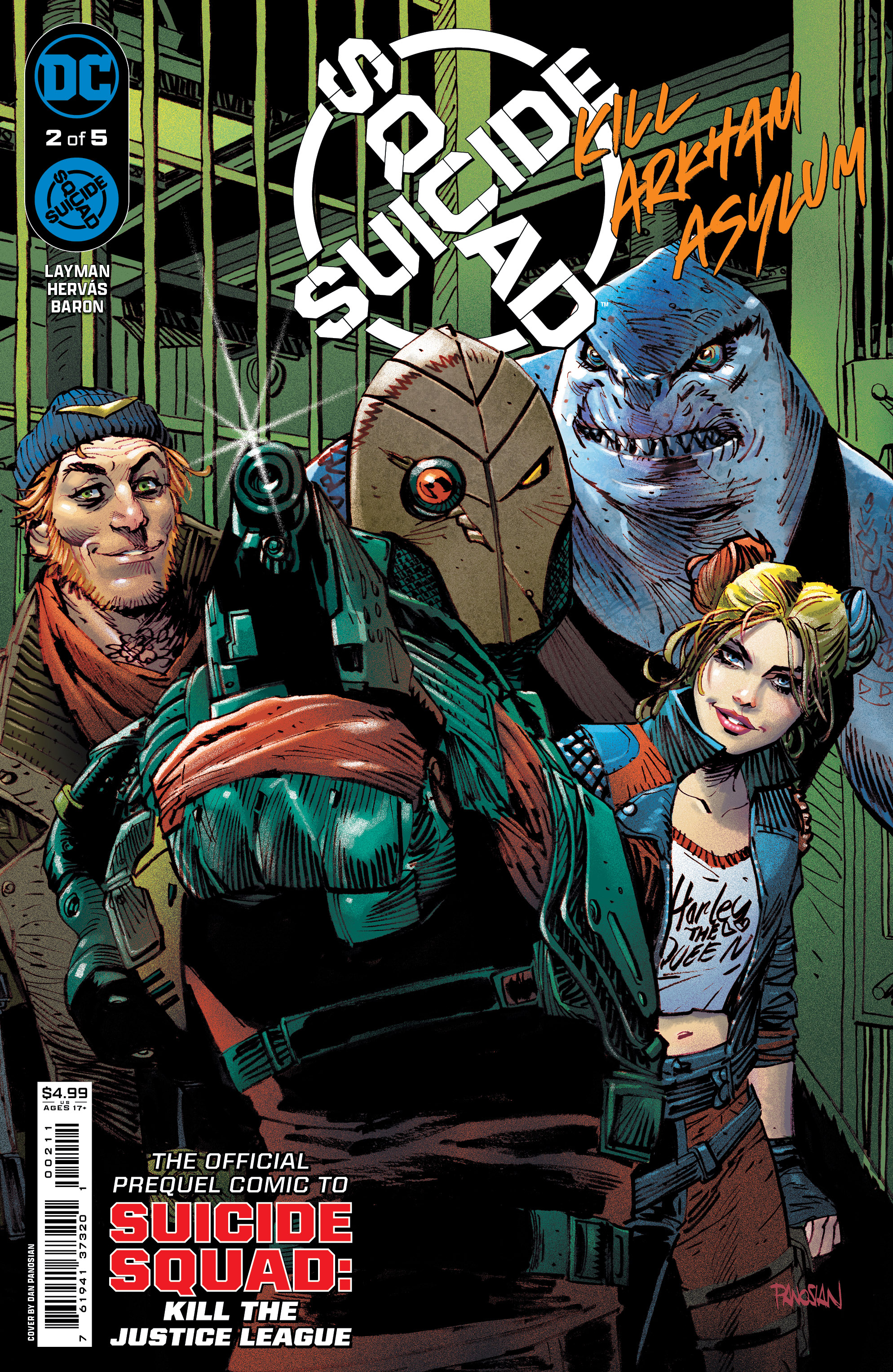 Suicide Squad Kill Arkham Asylum #2 Cover A Dan Panosian (Mature) (Of 5)