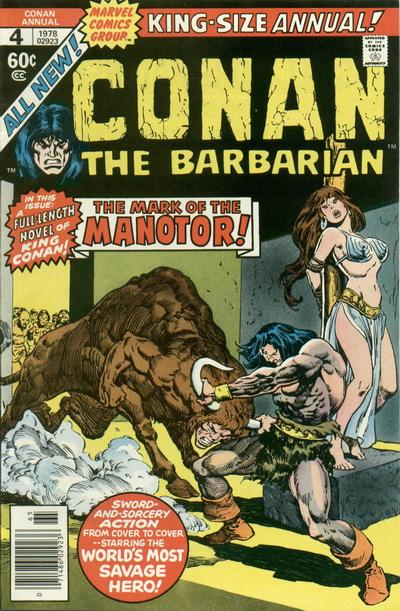 Conan Annual #4(1973)-Good (1.8 – 3)