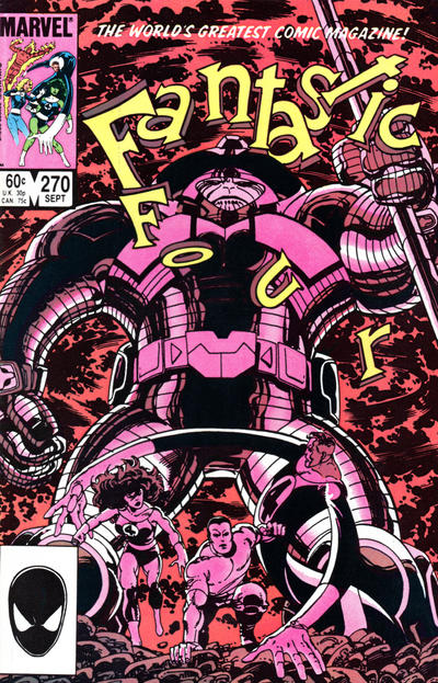 Fantastic Four #270 [Direct]-Very Fine (7.5 – 9)