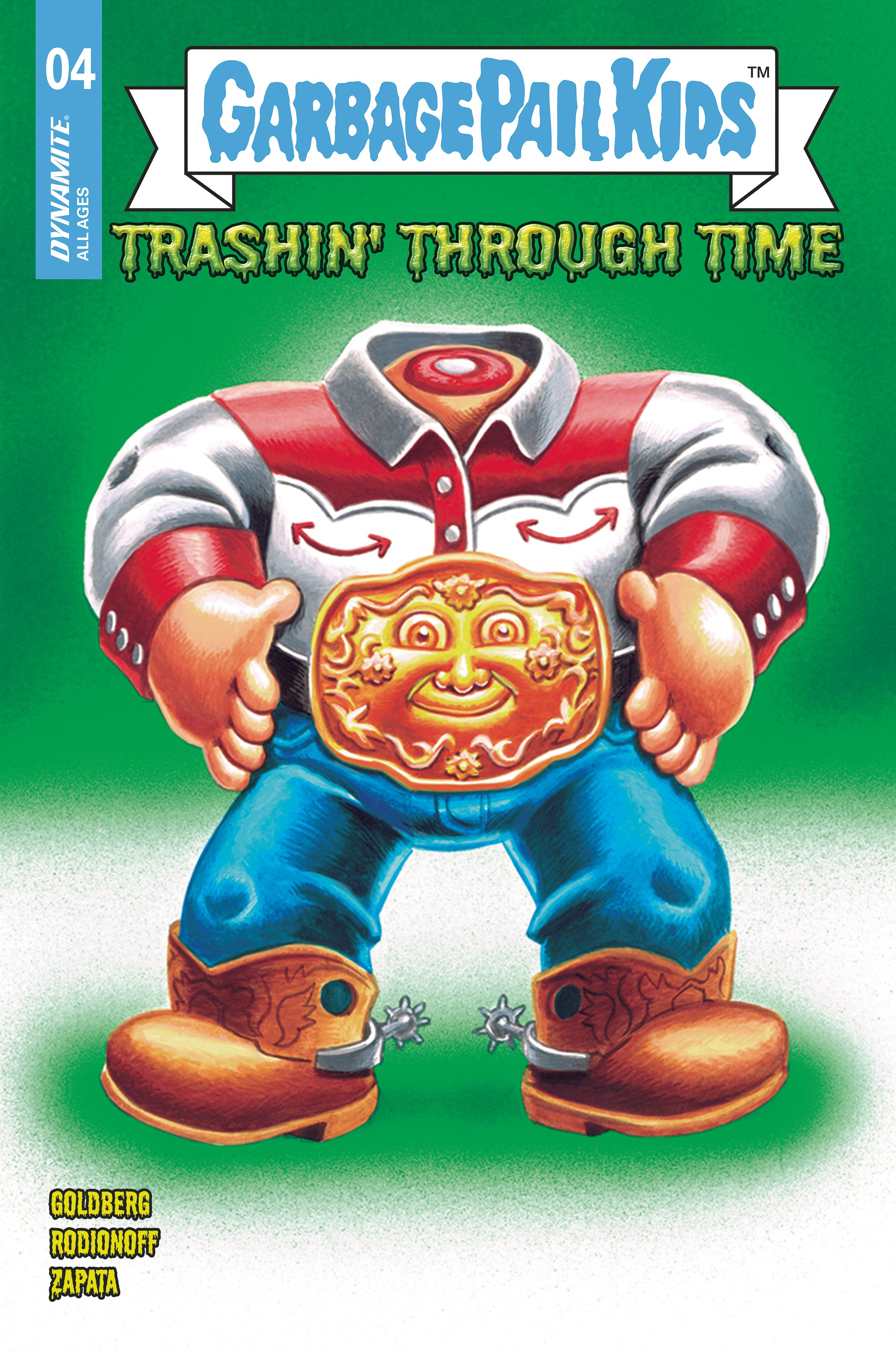 Garbage Pail Kids Through Time #4 Cover D Classic Trading Card Image