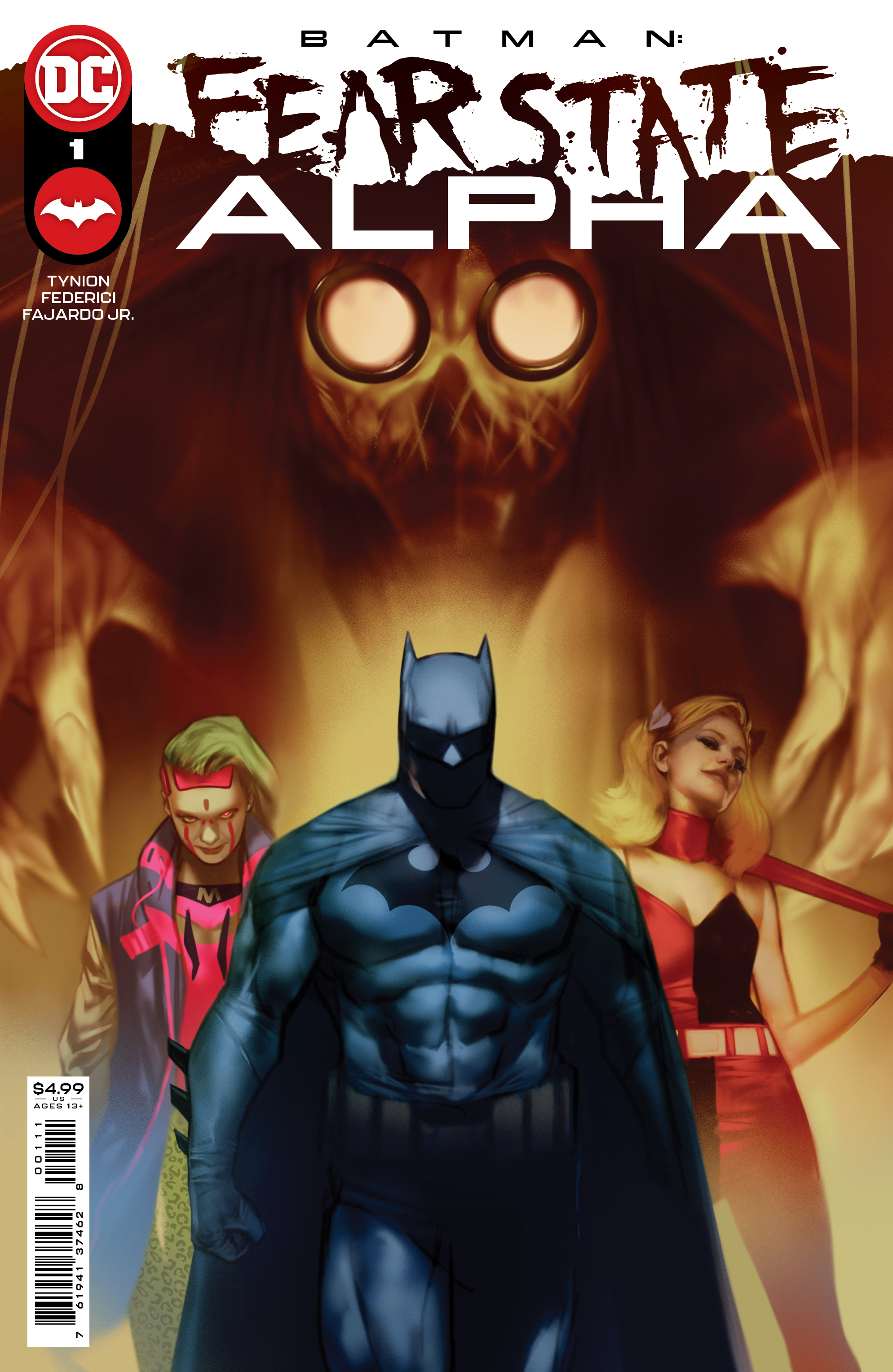 Batman Fear State Alpha #1 (One Shot) Cover A Ben Oliver