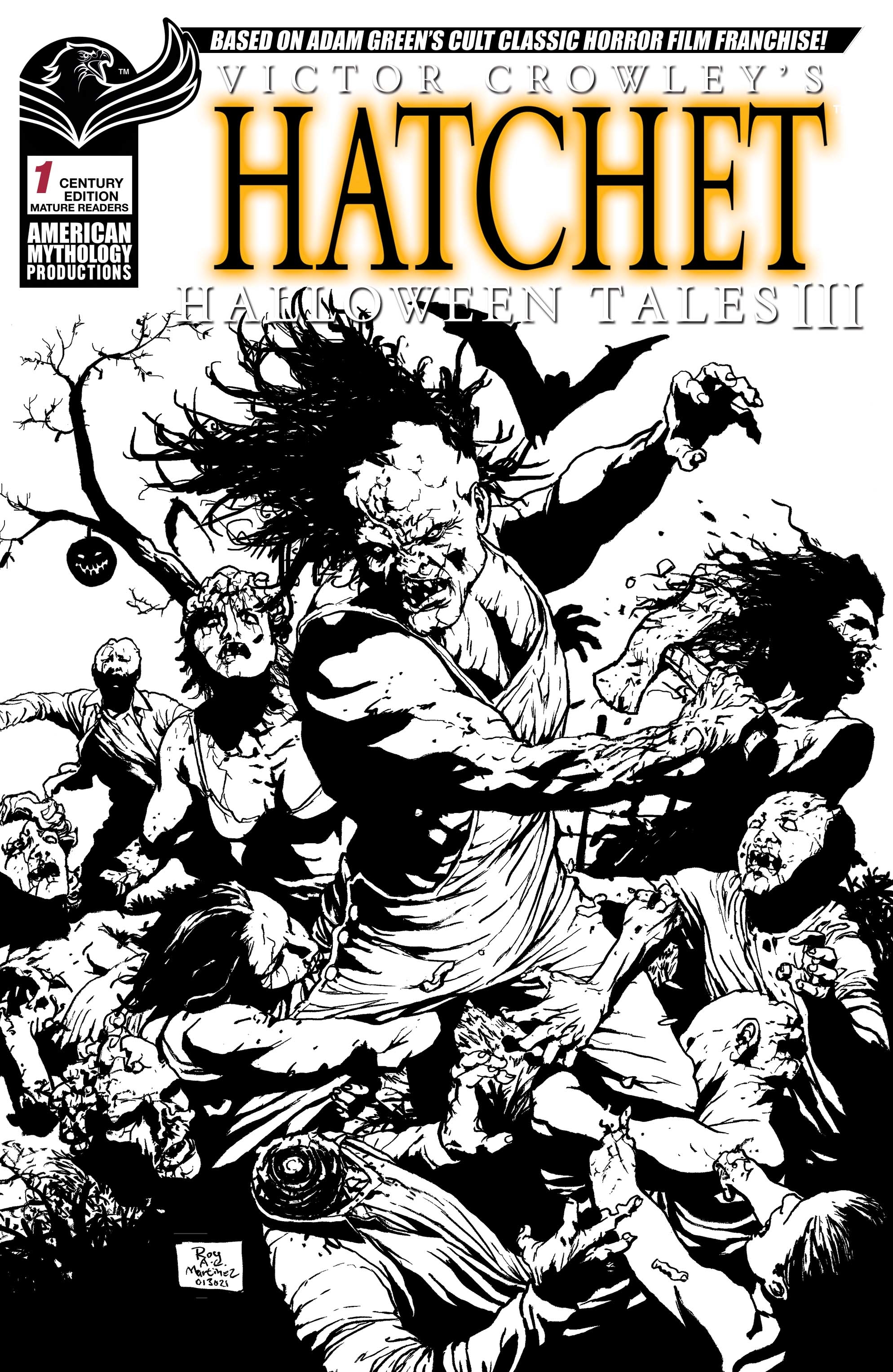 Victor Crowley Hatchet Halloween III #1 Cover E Century 100 Copy (Mature)