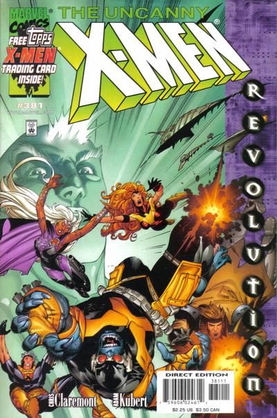 The Uncanny X-Men #381 [Adam Kubert Cover]-Fine (5.5 – 7)