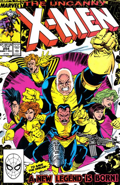 The Uncanny X-Men #254 [Direct]-Near Mint (9.2 - 9.8)