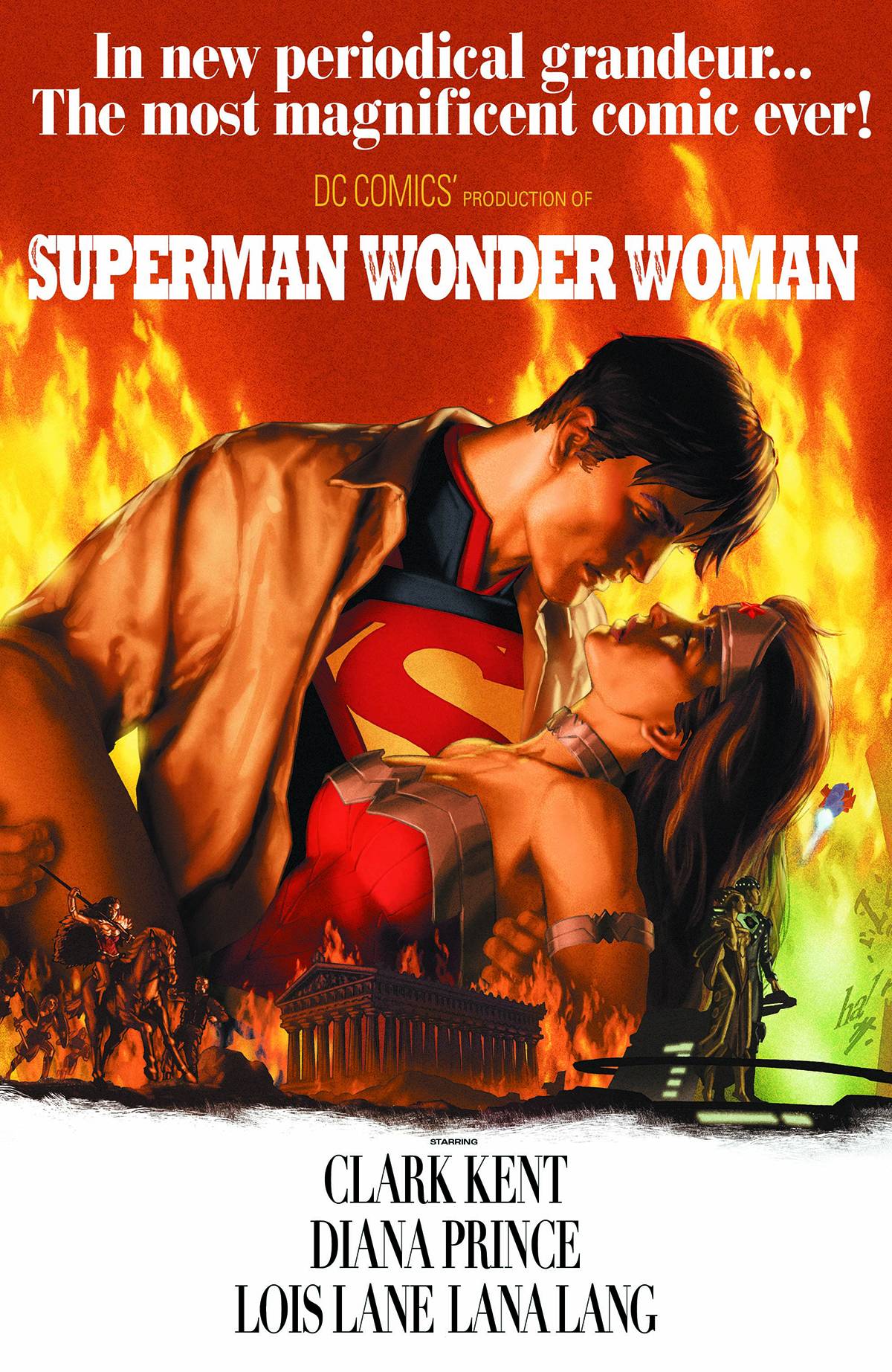 Superman Wonder Woman #17 Movie Poster Variant Edition (2013)