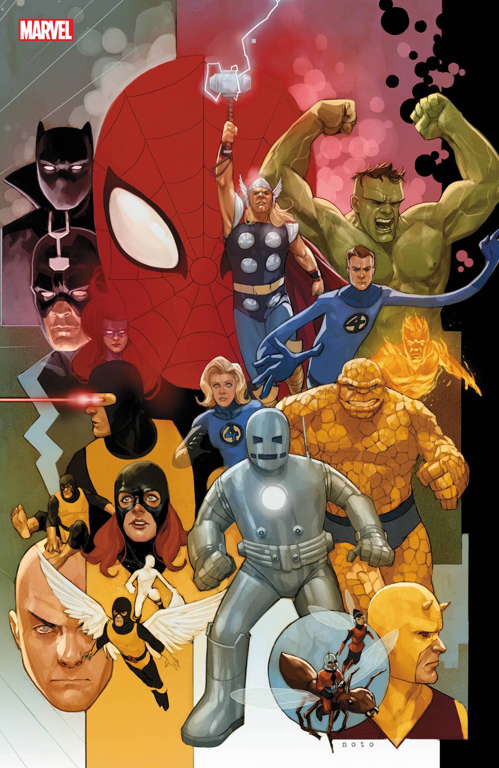 Avengers #12 Noto Marvel 80th Variant (2018)
