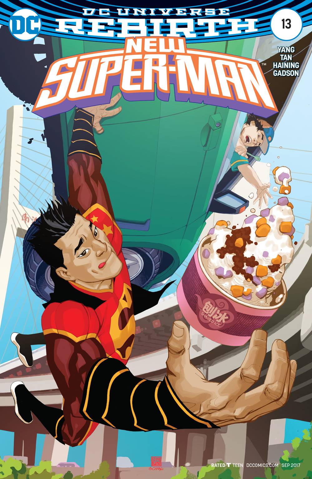 New Super Man #13 Variant Edition