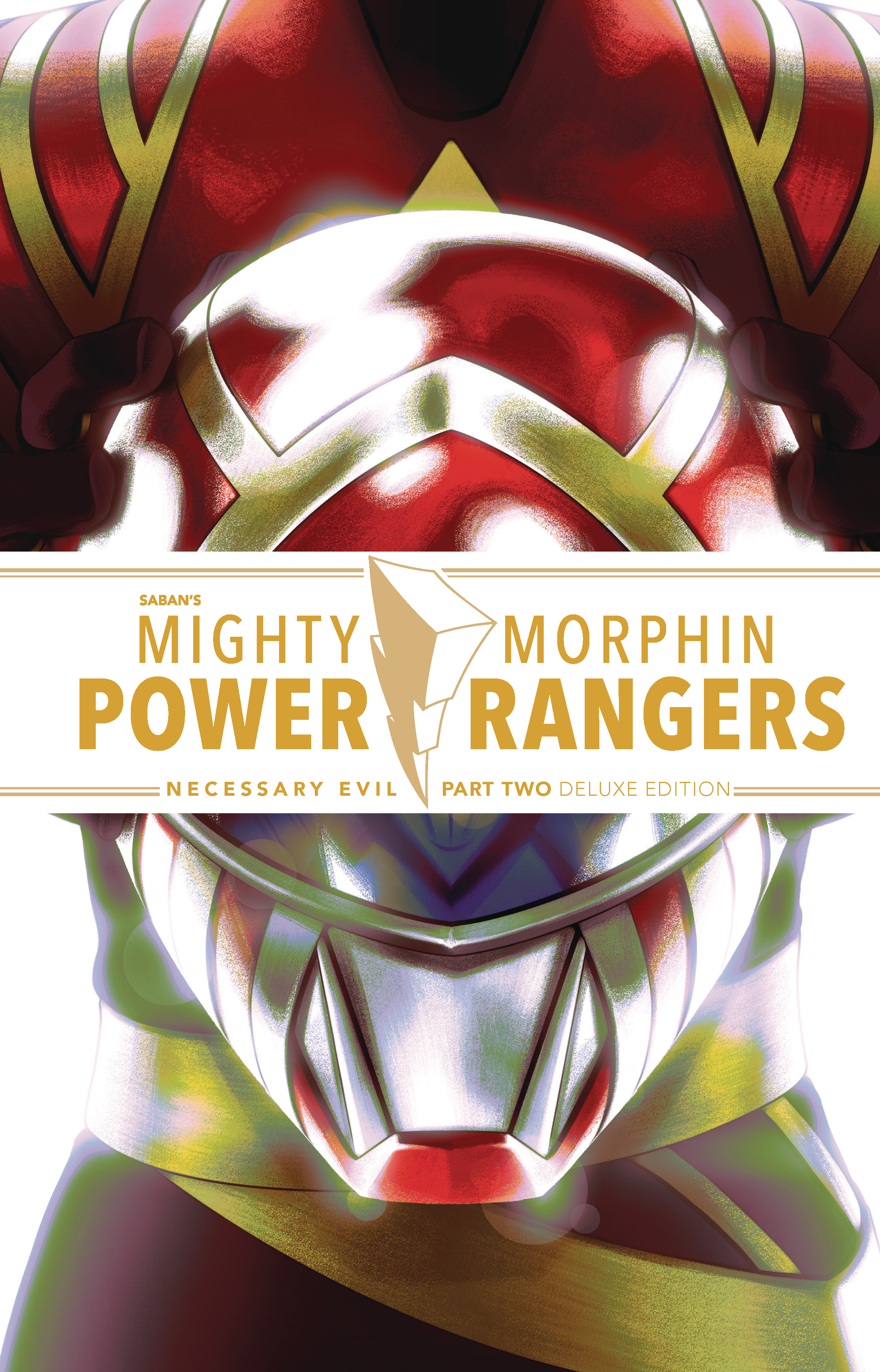 Mighty Morphin Power Rangers Necessary Evil II Deluxe Edition Hardcover