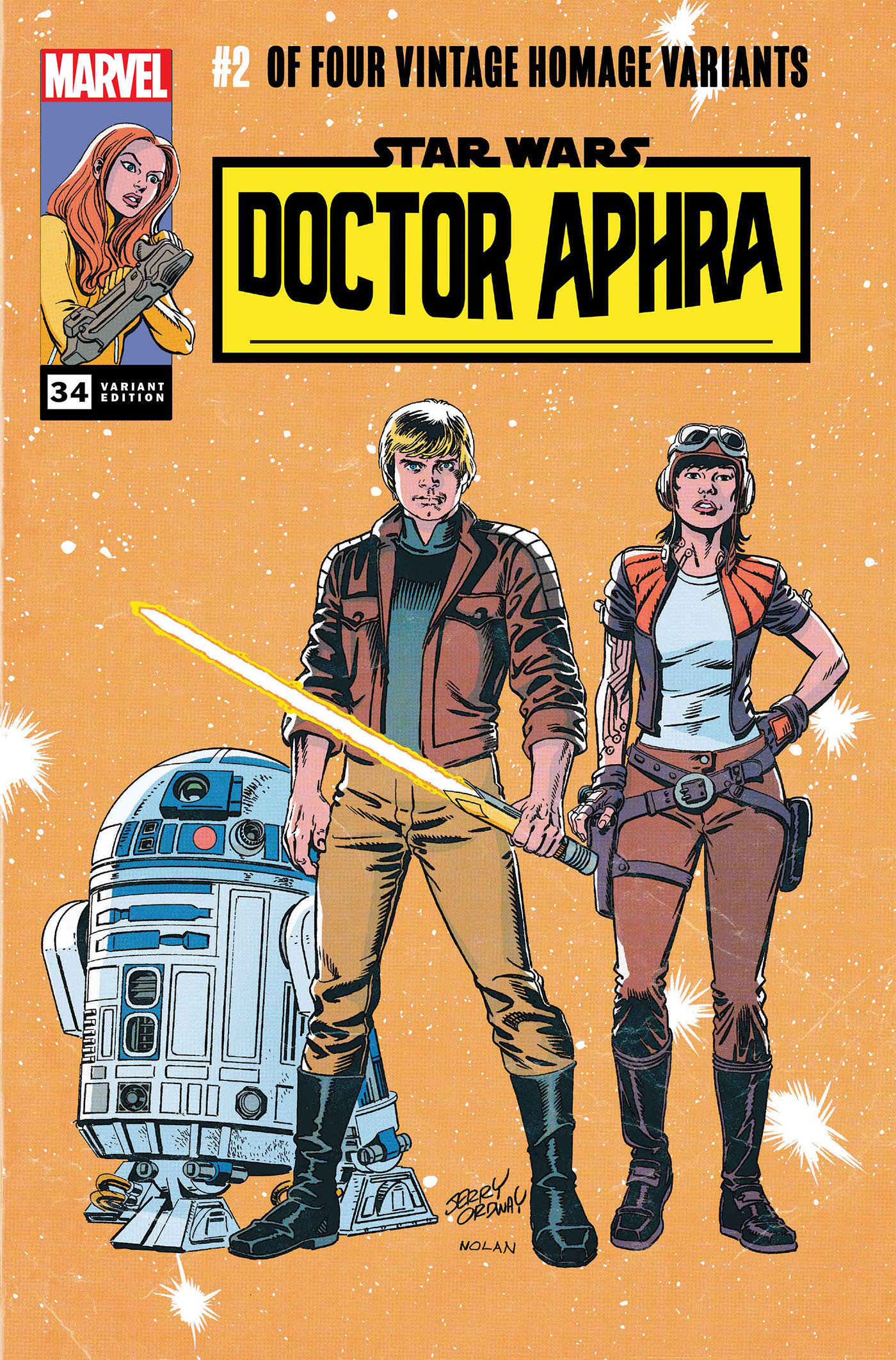 Star Wars: Doctor Aphra #34 Jerry Ordway Classic Trade Dress Variant