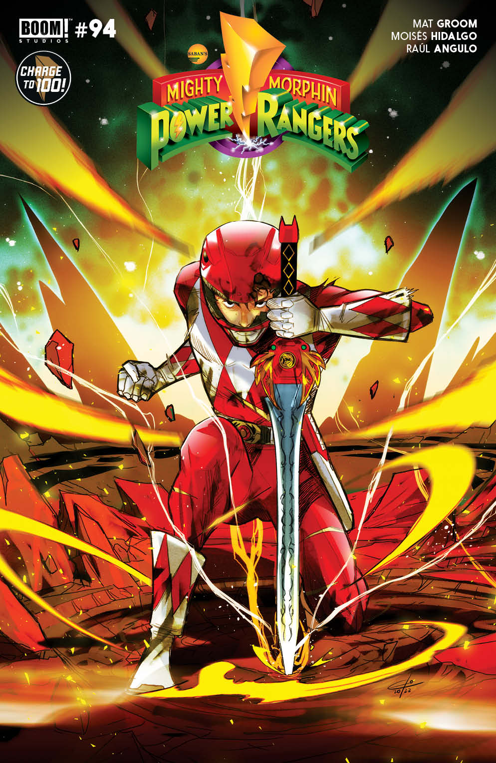 Mighty Morphin #20 Cover B Legacy Variant Carlini
