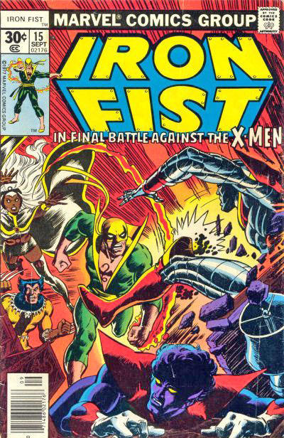 Iron Fist #15 [30¢]-Fine (5.5 – 7)