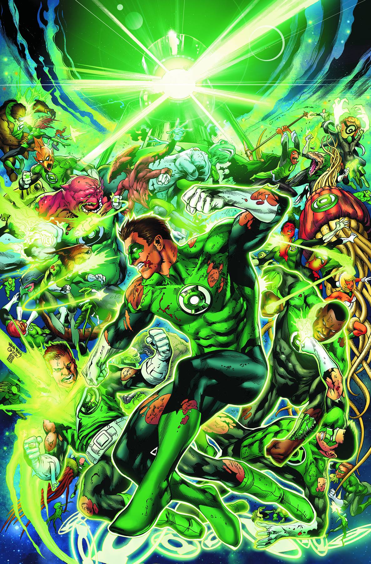 Green Lantern War of the Green Lanterns Hardcover