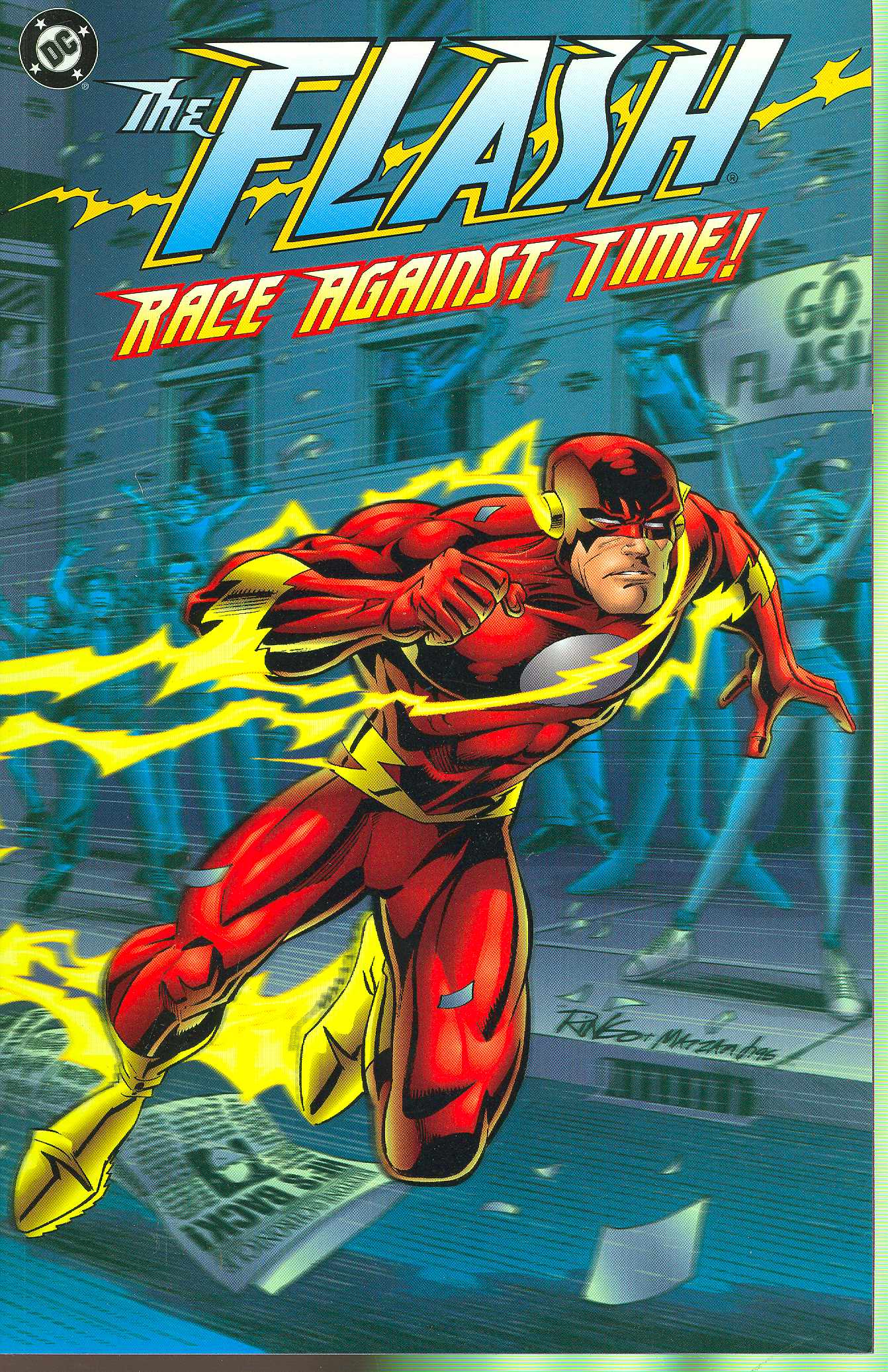 Flash Race Against Time Graphic Novel