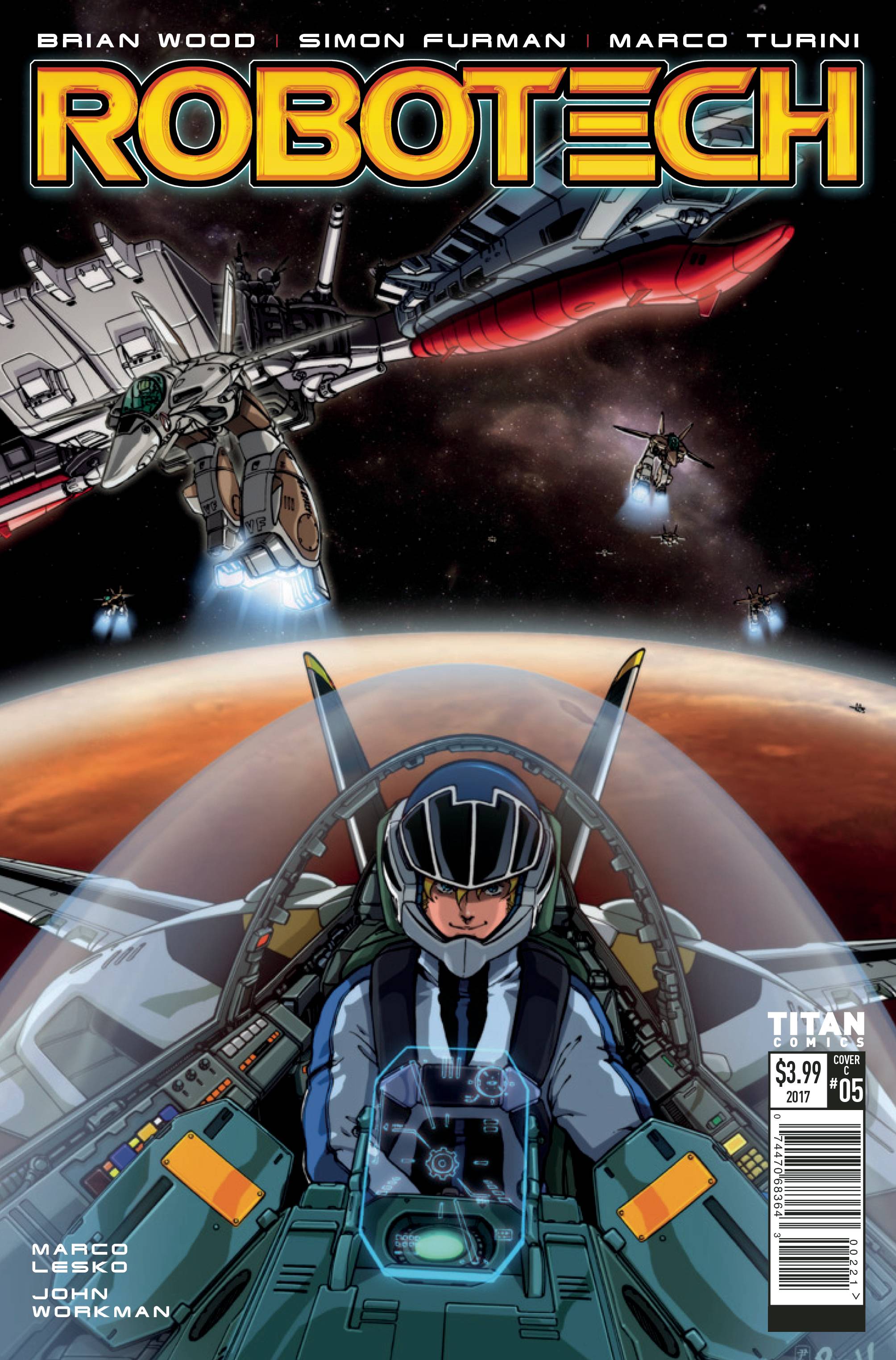 Robotech #6 Cover C Yune