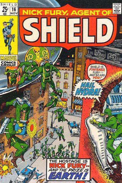 Nick Fury, Agent of Shield #16-Very Fine (7.5 – 9)