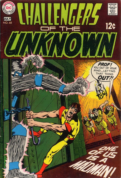 Challengers of The Unknown #68-Very Good (3.5 – 5)