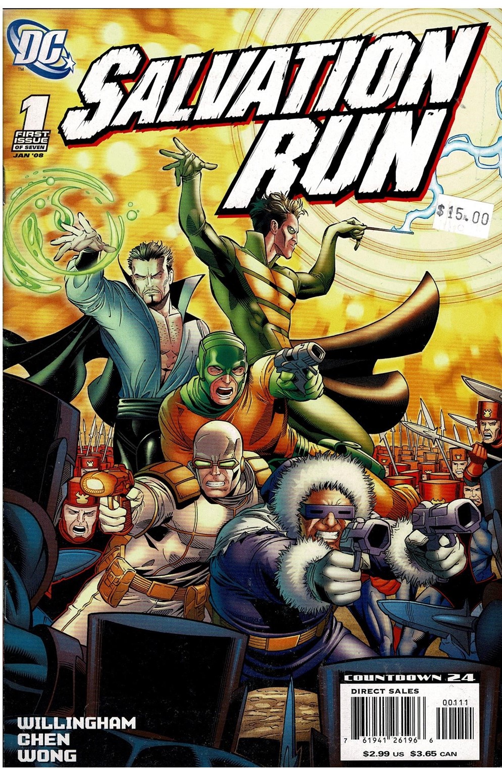 Salvation Run #1-7 Comic Pack 