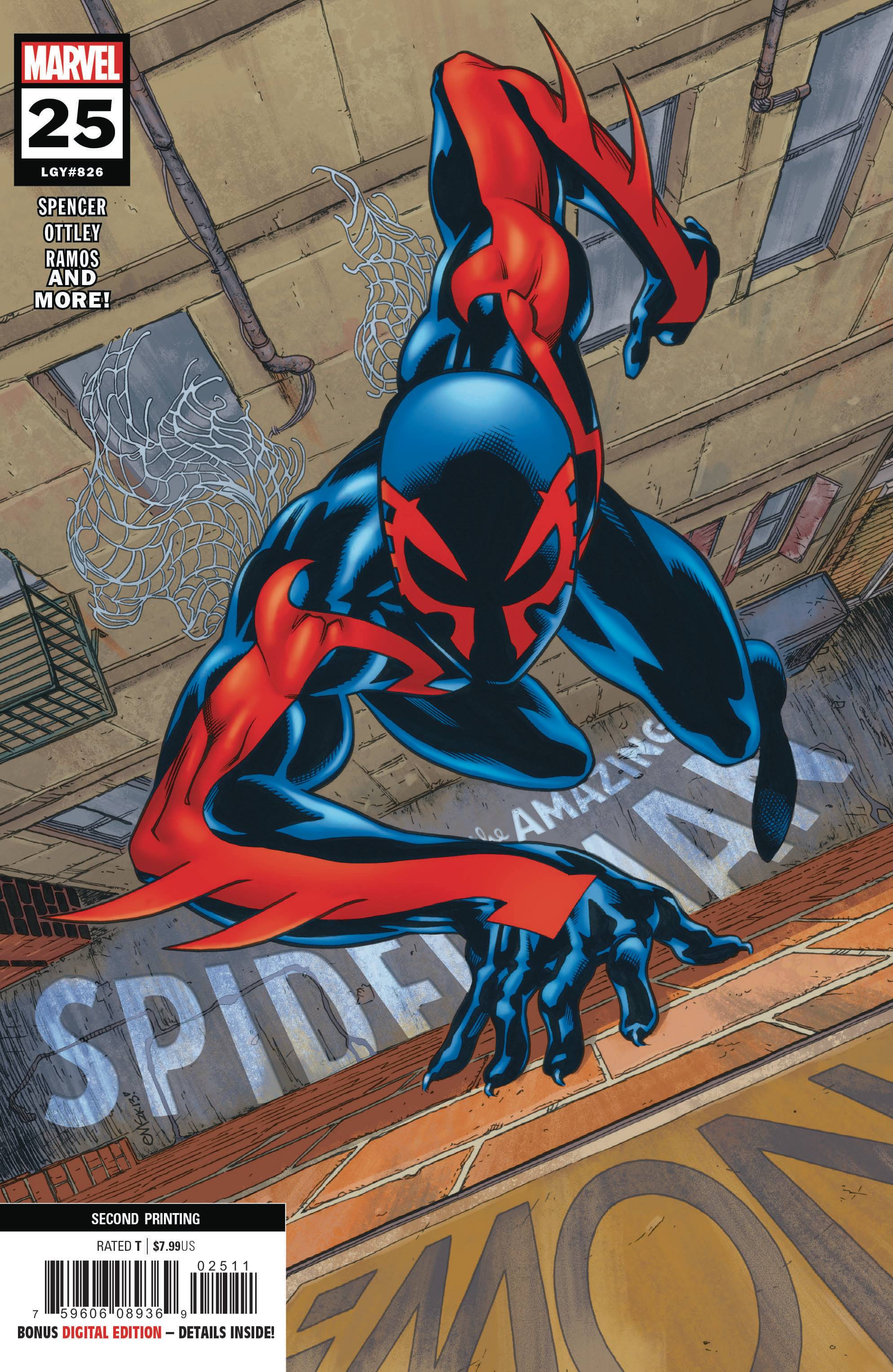 Amazing Spider-Man #25 2nd Printing McGuinness Variant (2018)