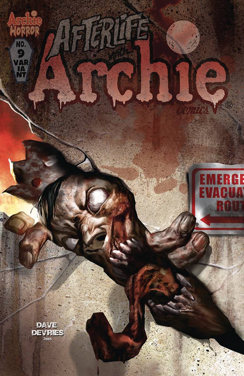 Afterlife With Archie #9 Devries Variant Cover