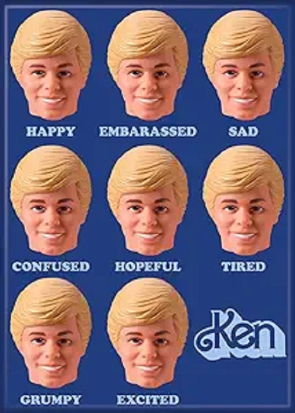 Barbie Ken Magnets