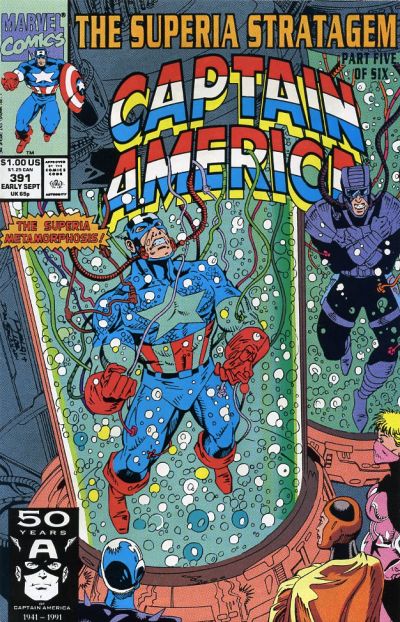 Captain America #391 [Direct]-Very Fine 