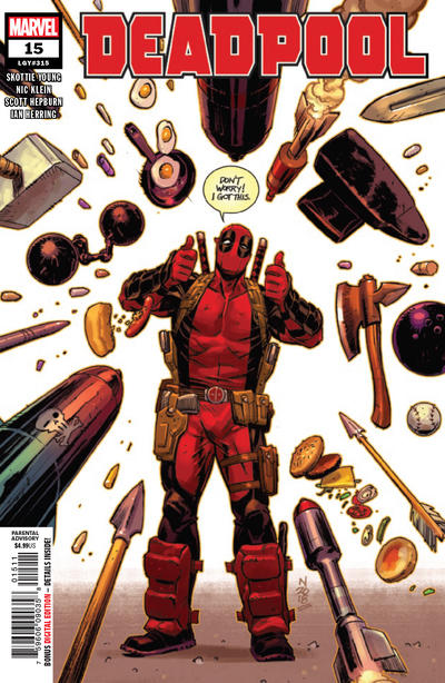 Deadpool #15-Near Mint (9.2 - 9.8)