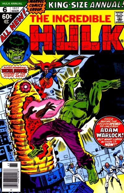 The Incredible Hulk Annual #6 - Vg-, Tear