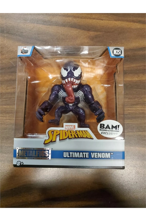 Spider-Man Metalfigs Ultimate Venom Figurine Bam Exclusive (2018) Collectible - Like New