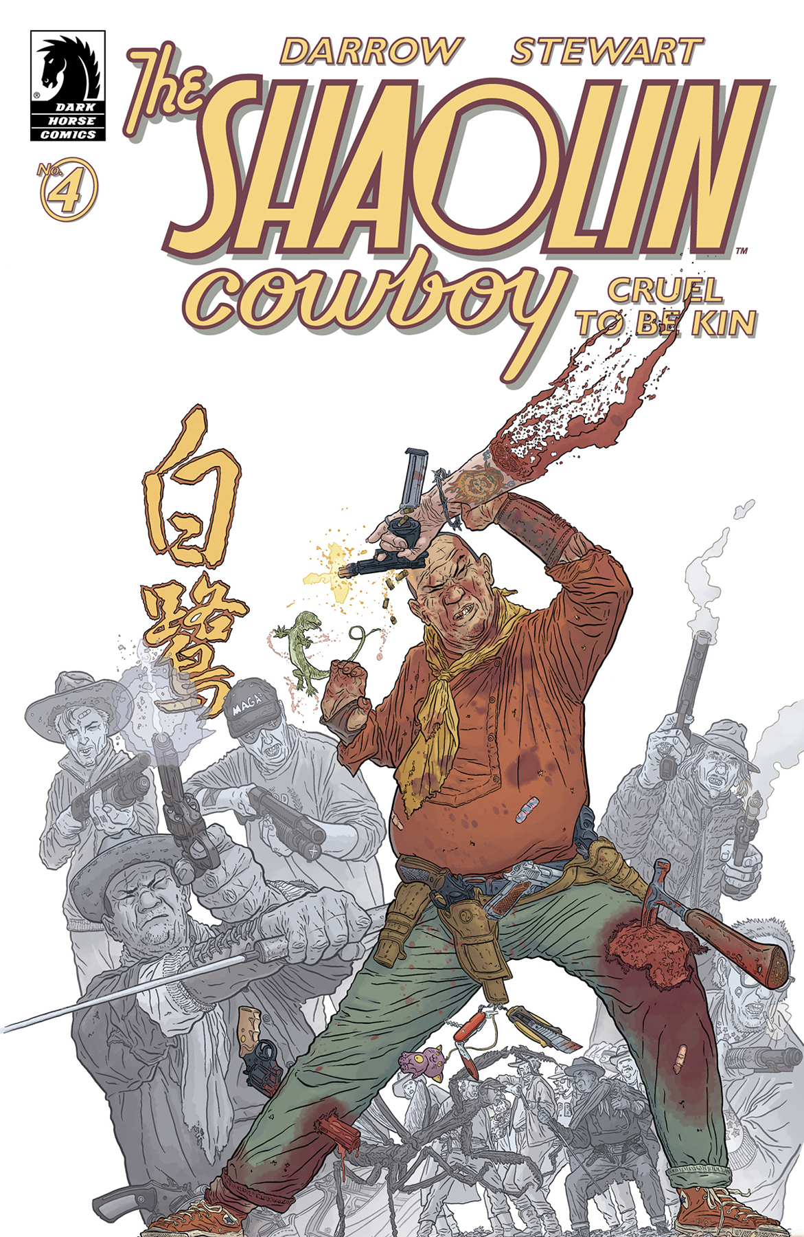 Shaolin Cowboy Cruel To Be Kin #4 Cover A Darrow (Mature) (Of 7)