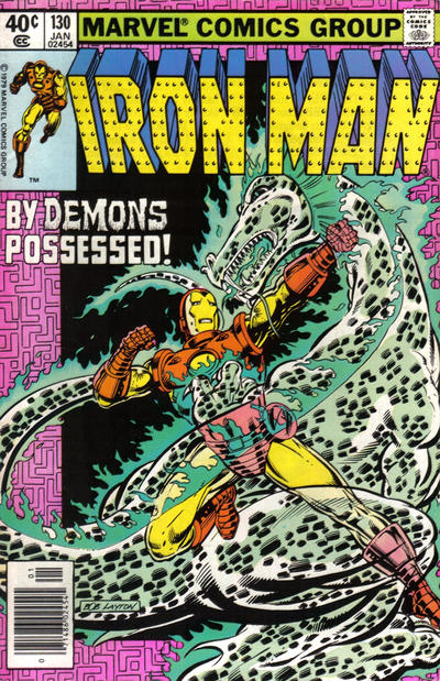 Iron Man #130 [Newsstand] - Vf-