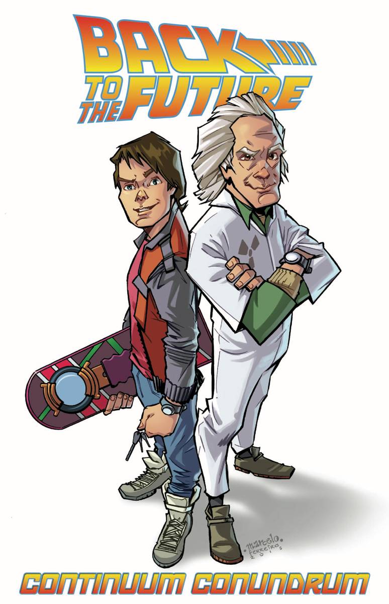 Back To the Future Graphic Novel Volume 2 Continuum Conundrum