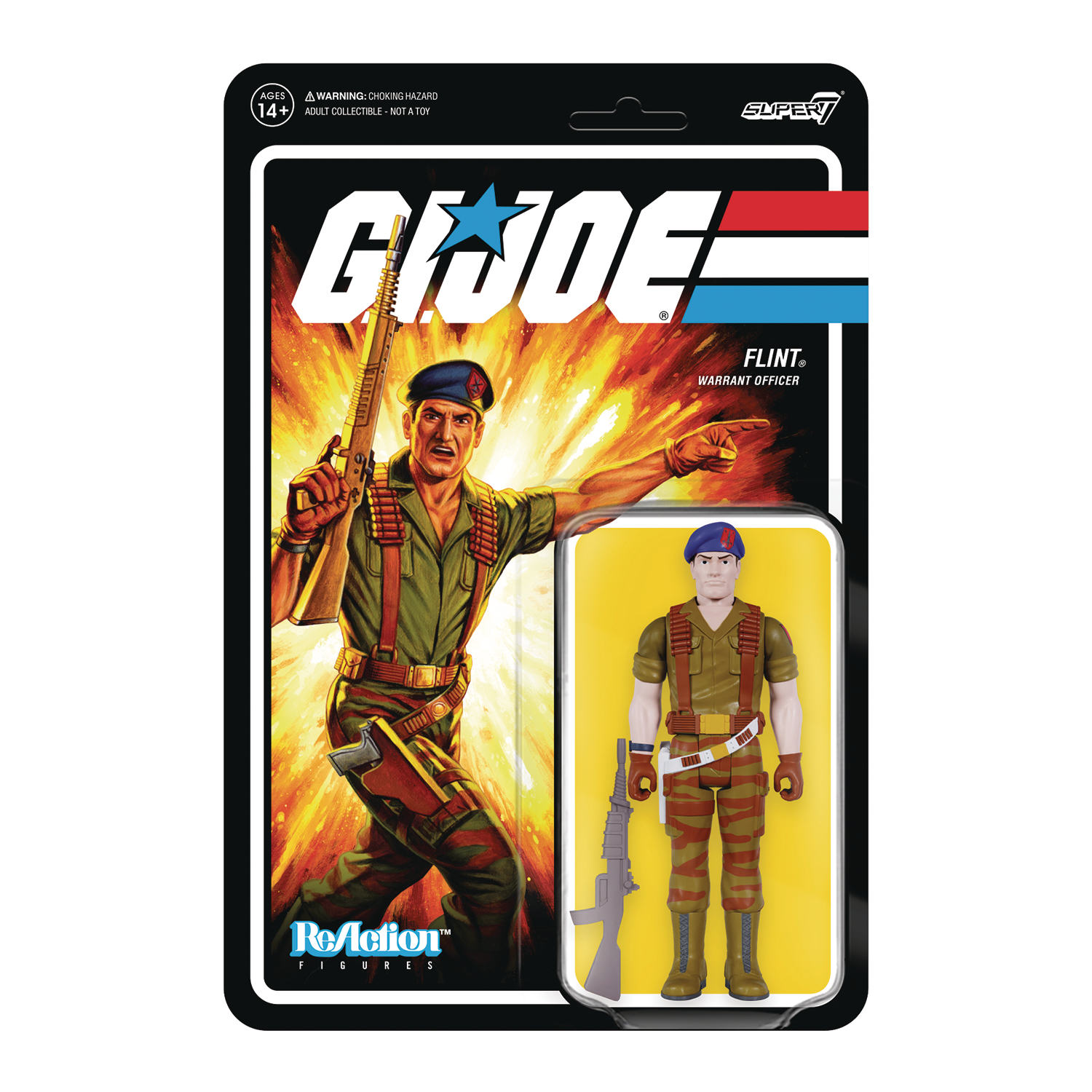 GI Joe W3 Flint Reaction Figure