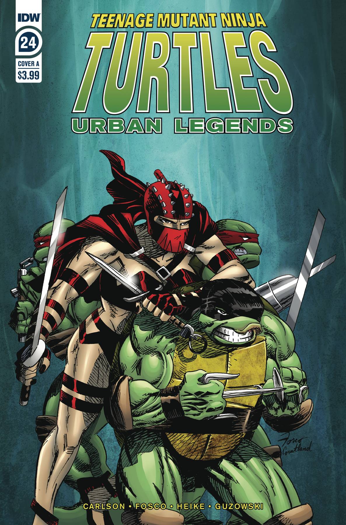 Teenage Mutant Ninja Turtles Urban Legends #24 Cover A Fosco